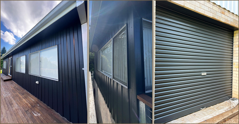 An asbestos sheeted property carefully and safely prepared and refinished Blue Mountains 2024