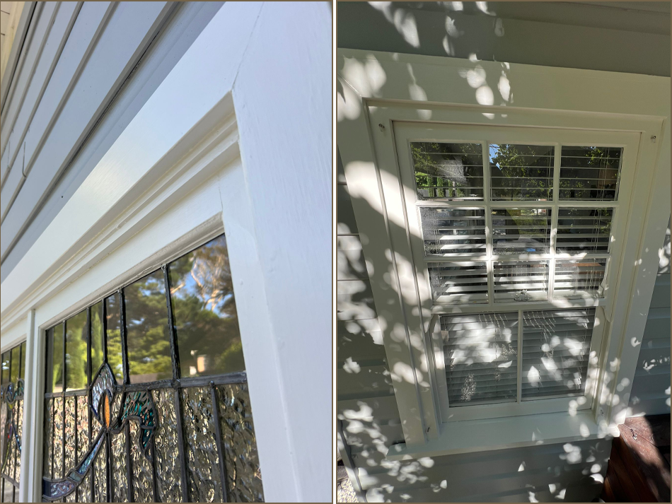 Blackheath house repainting wood windows 2025