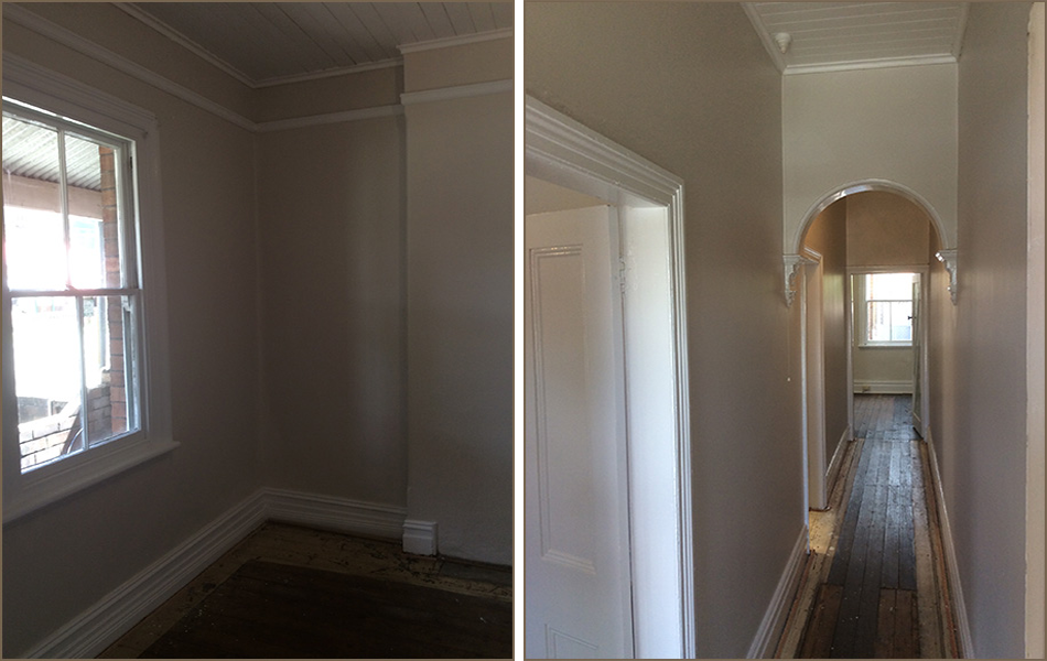 upper Blue Mountains house painting